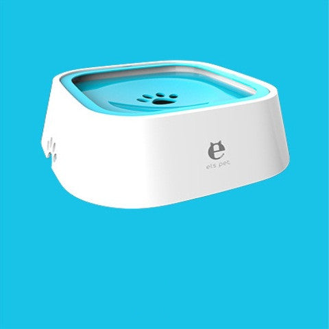 Anti-Overflow Slow Water Pet Feeder