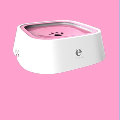 Anti-Overflow Slow Water Pet Feeder