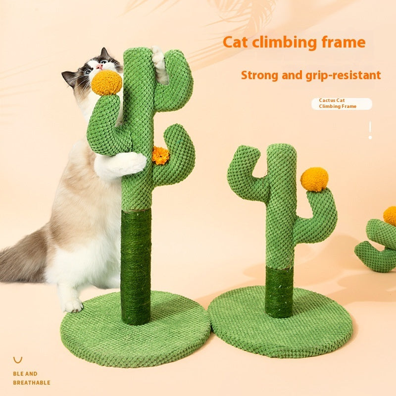 Cactus Cat Sisal Scratch Board