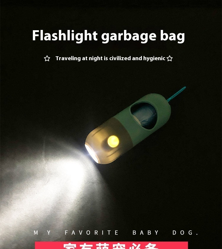 Lighted Pet Bag Dispenser