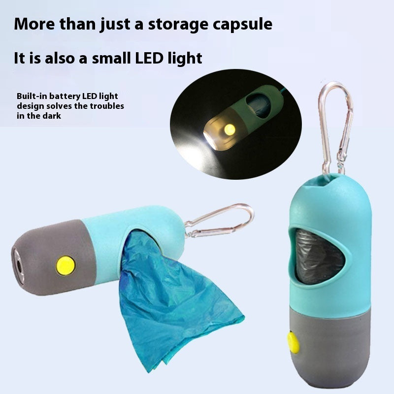 Lighted Pet Bag Dispenser