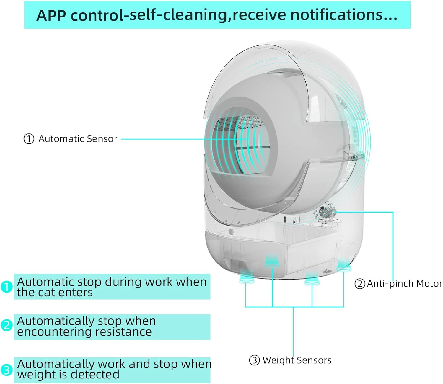 Automatic Cat Litter Box