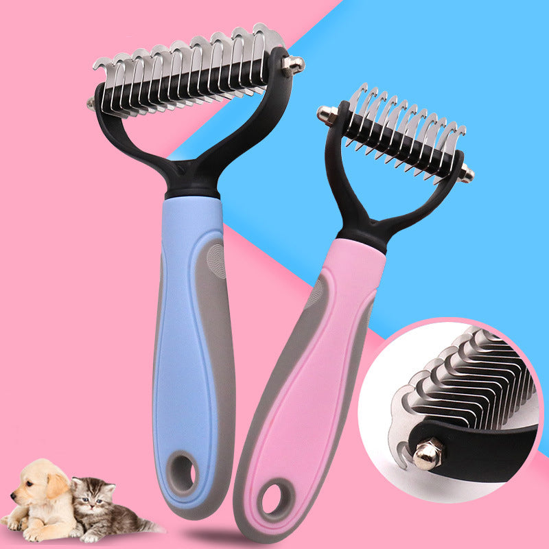 Double-Sided Pet Brush