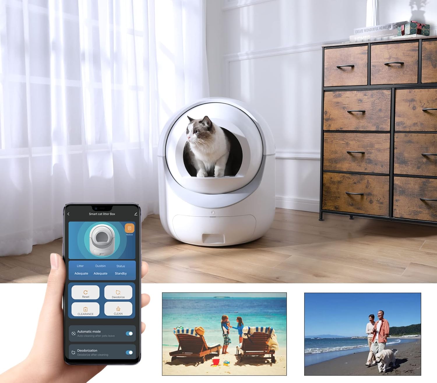 Automatic Cat Litter Box