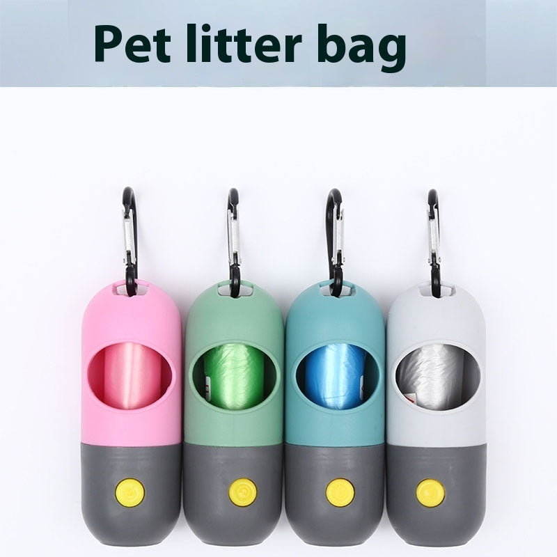 Lighted Pet Bag Dispenser
