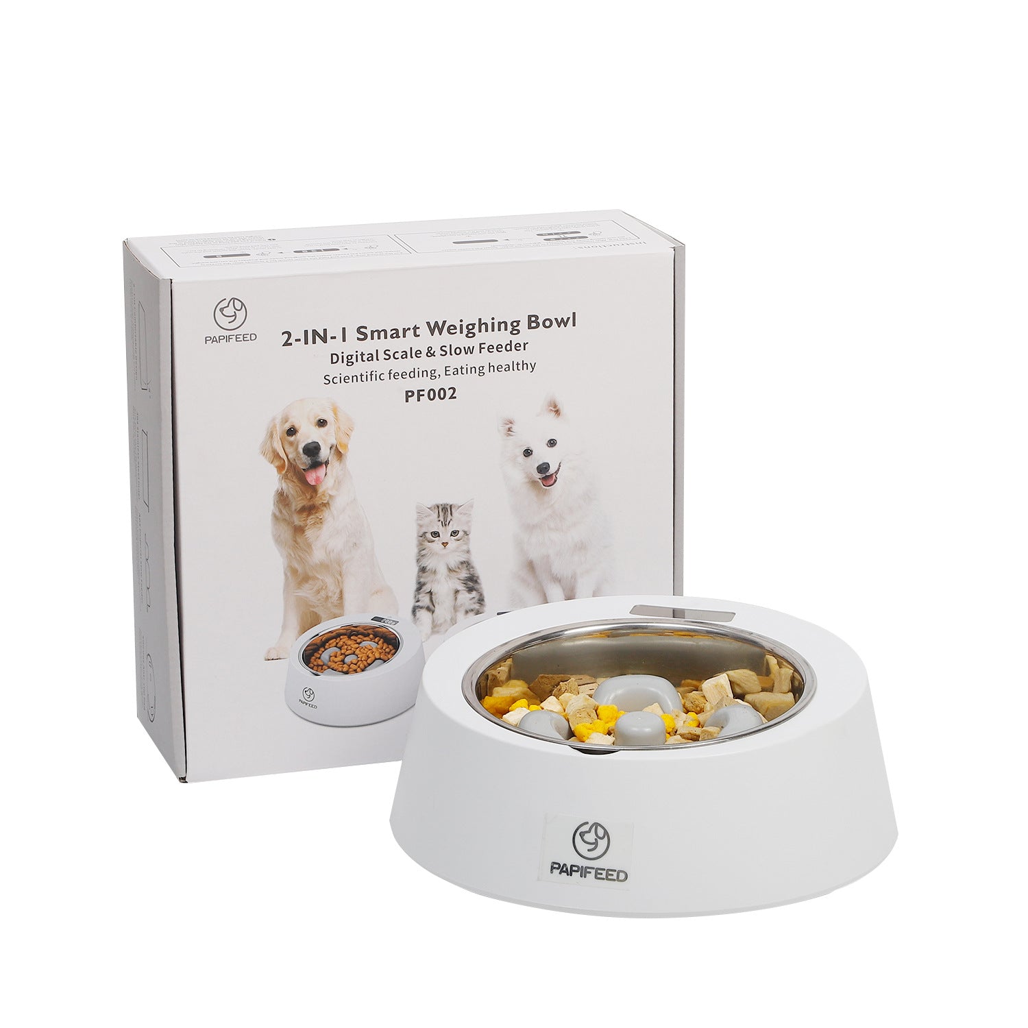 Smart Weighing Slow Feeder Pet Feeder