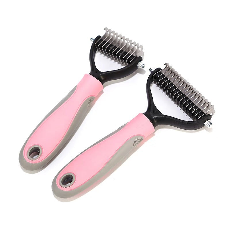 Double-Sided Pet Brush
