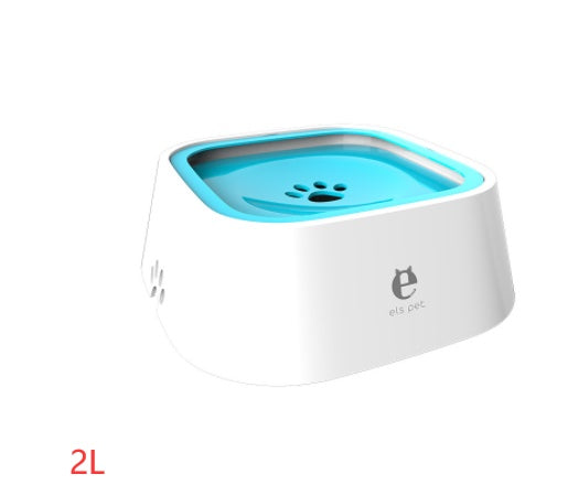 Anti-Overflow Slow Water Pet Feeder