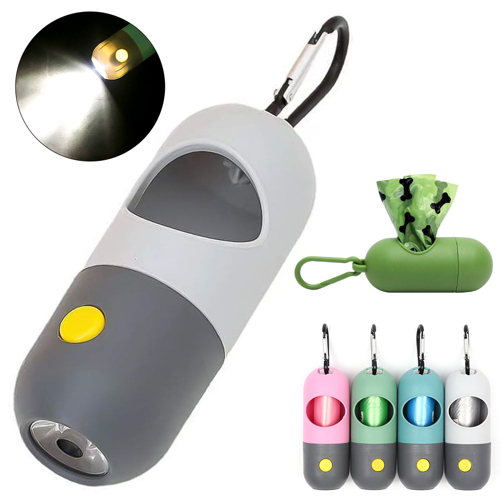 Lighted Pet Bag Dispenser