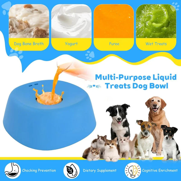 Slow Sip & Lick Dog Bowl